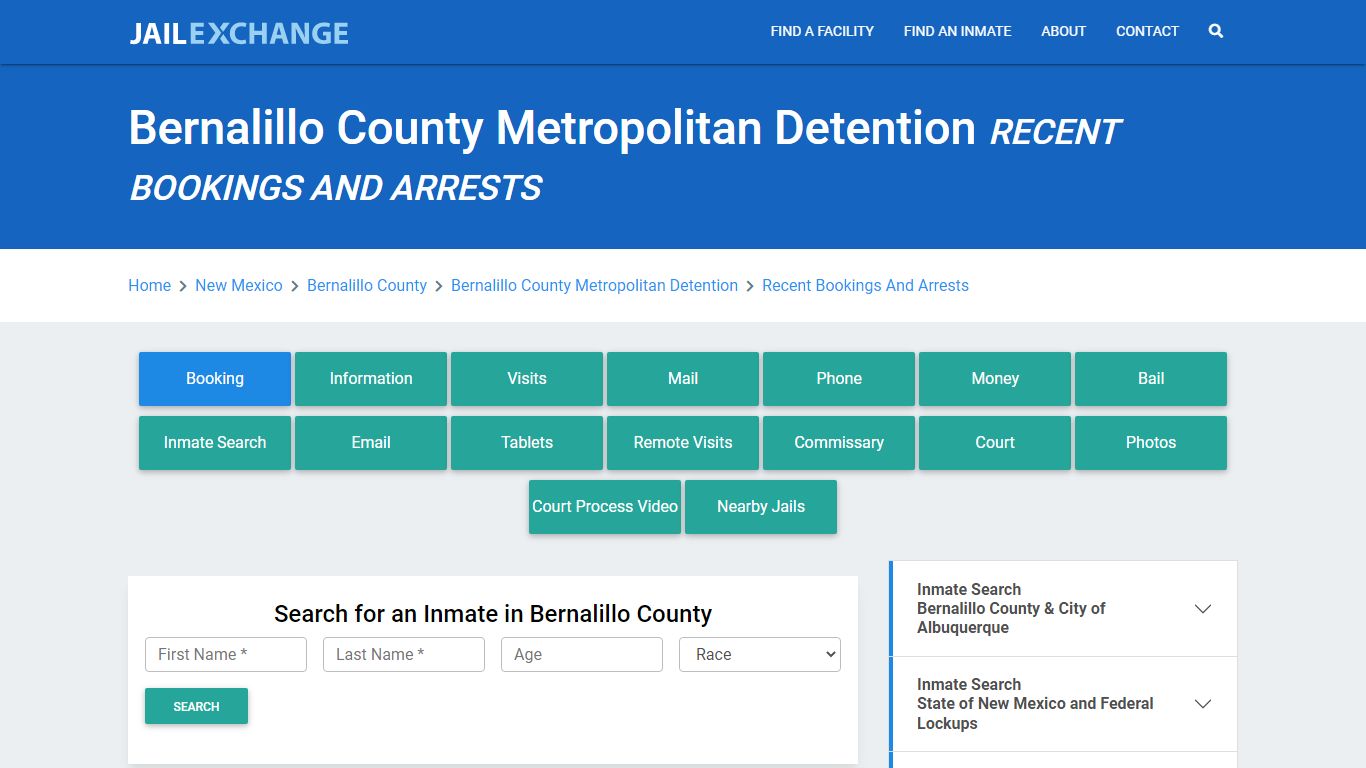 Release List - Bernalillo County